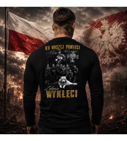 LONGSLEEVE PATRIOTYCZNY  ŻOŁNIERZE WYKLĘCI